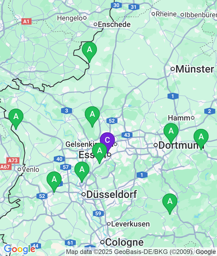 Essen Available Airport Options